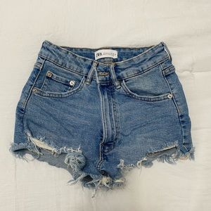 Zara High Waisted Shorts